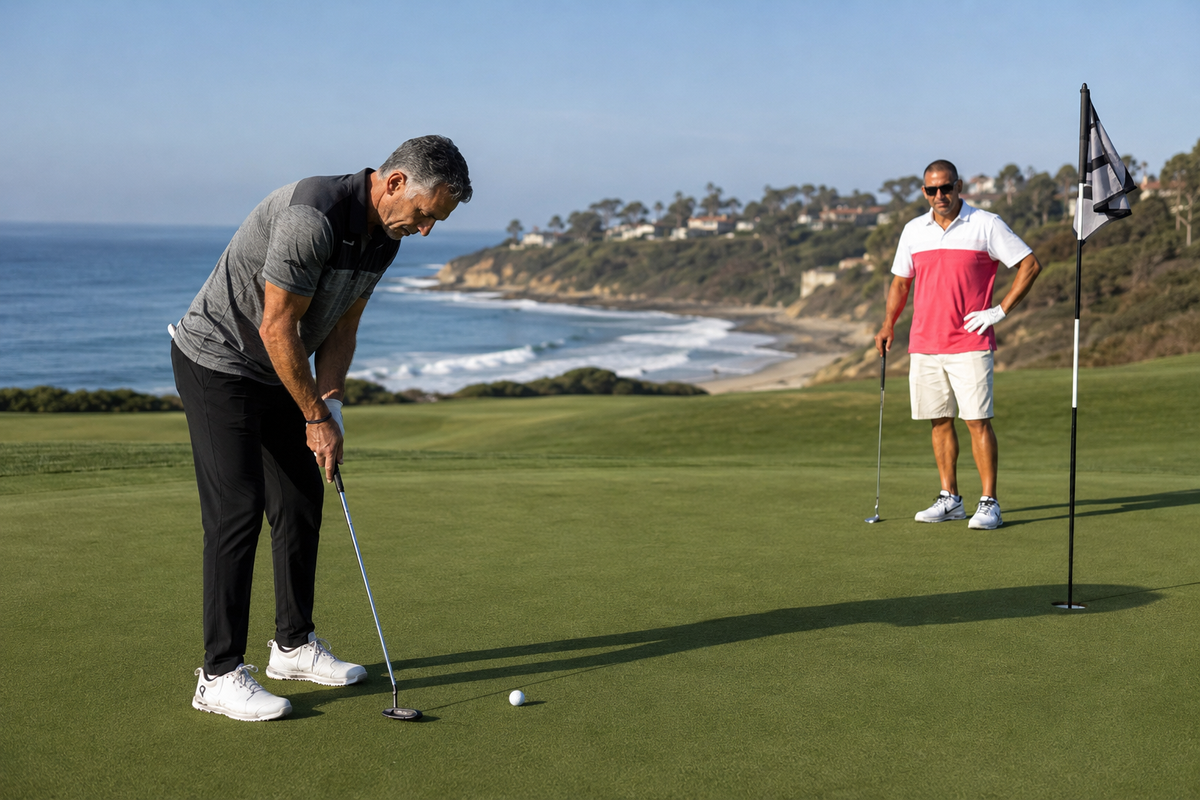 Golf day with Mike