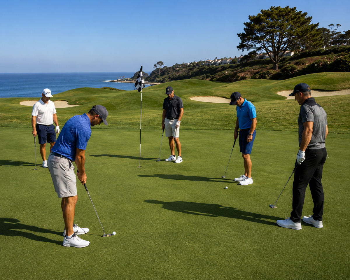 Golf day with Mike