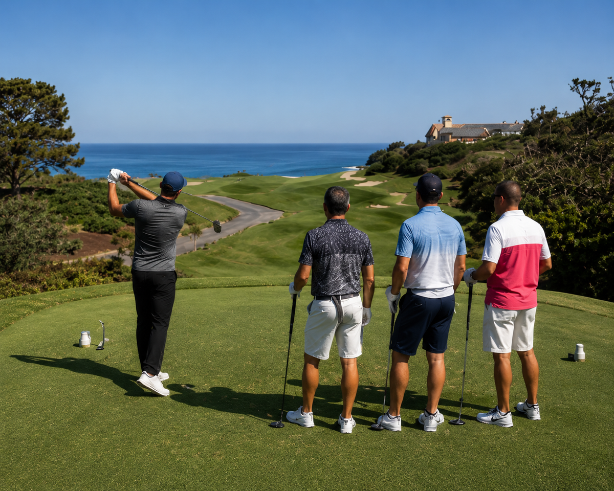 Golf day with Mike
